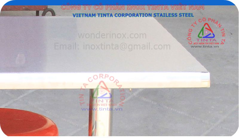 Inox Tinta chuyên gia công mặt bàn inox đảm bảo chất lượng