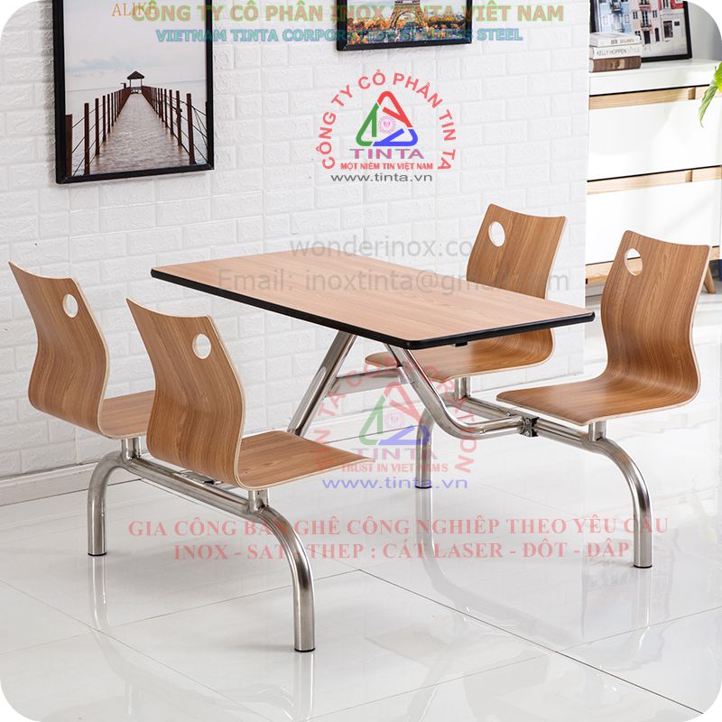 Inox Tinta chuyên gia công sản xuất bàn ghế xuất khẩu đảm bảo chất lượng